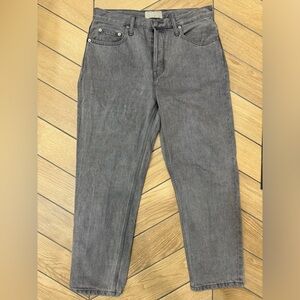 Everlane 90’s Cheeky Jean - 30 Crop - washed grey